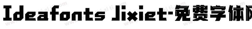 Ideafonts Jixiet字体转换